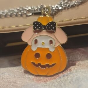 Sanrio Halloween Pumpkin Pendant - My Melody